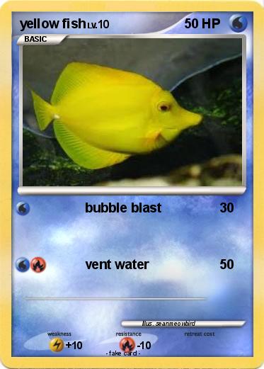 Pokemon yellow fish