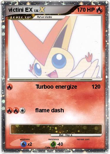 Pokemon victini EX