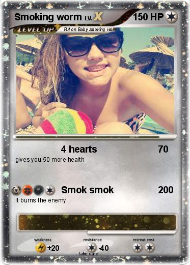 Pokemon Smoking worm
