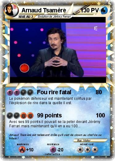 Pokemon Arnaud Tsamère