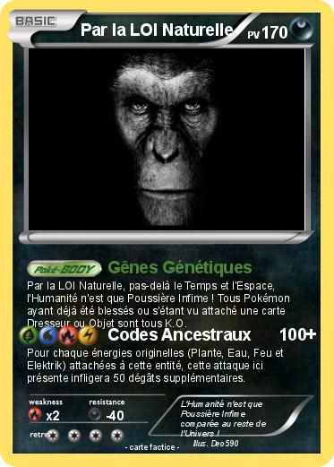 Pokemon Par la LOI Naturelle