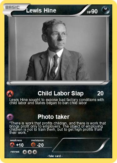 Pokemon Lewis Hine