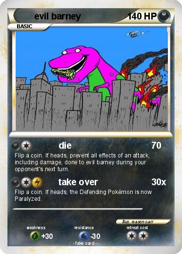 Pokemon evil barney