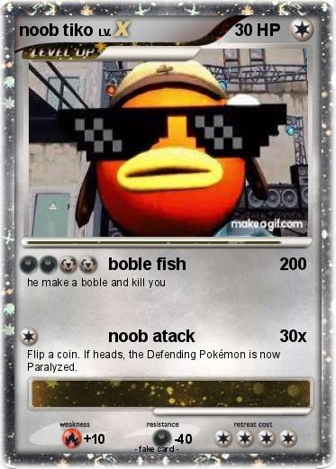 Pokemon noob tiko