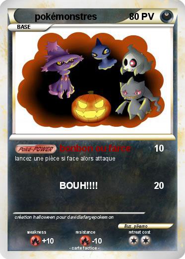 Pokemon pokémonstres