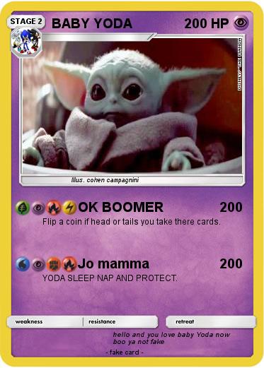 Pokemon BABY YODA