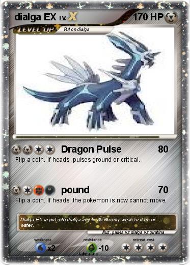 Pokemon dialga EX