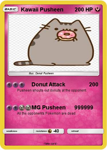 Pokemon Kawaii Pusheen