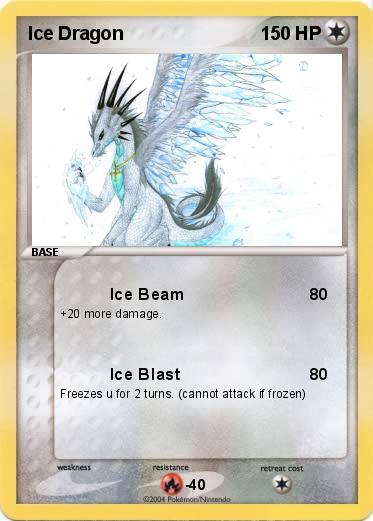 Pokemon Ice Dragon
