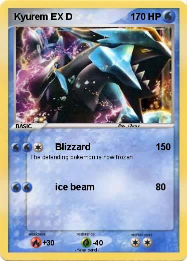 Pokemon Kyurem EX D