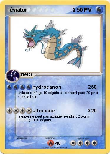 Pokemon léviator                              2