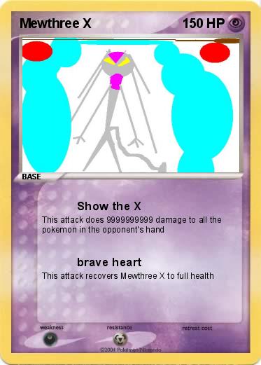 Pokemon Mewthree X