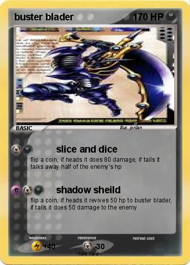 Pokemon buster blader