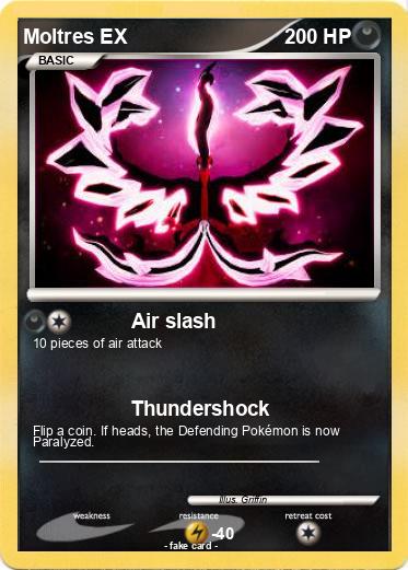 Pokemon Moltres EX