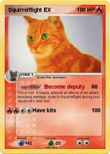 Pokemon Squirrelflight EX