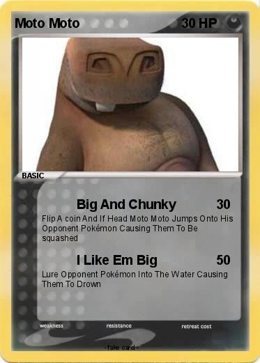Pokemon Moto Moto