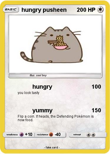 Pokemon hungry pusheen