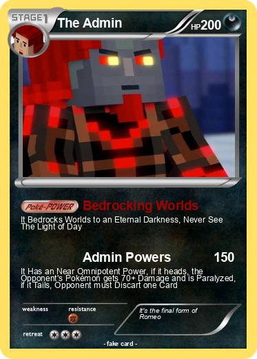 Pokemon The Admin