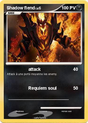 Pokemon Shadow fiend