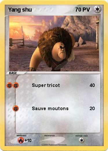 Pokemon Yang shu