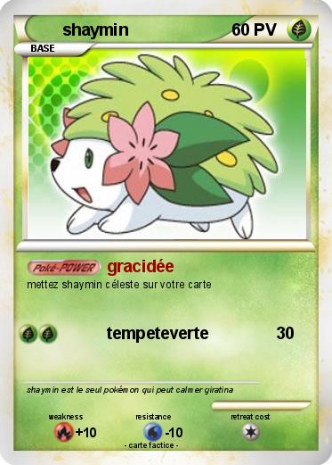 Pokemon shaymin