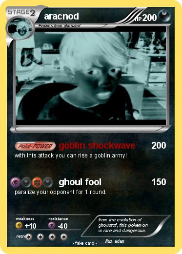 Pokemon aracnod