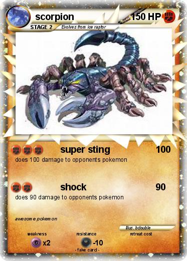 Pokemon scorpion