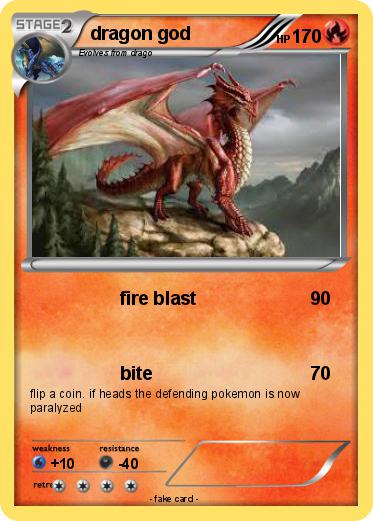 Pokemon dragon god