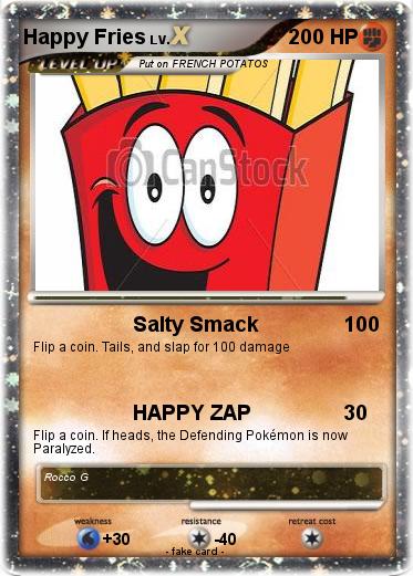 Pokemon Happy Fries