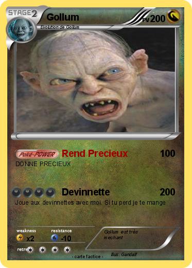 Pokemon Gollum