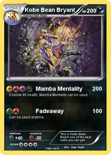 Pokemon Kobe Bean Bryant