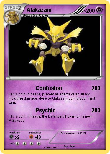 Pokemon Alakazam