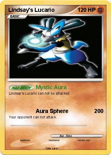 Pokemon Lindsay's Lucario