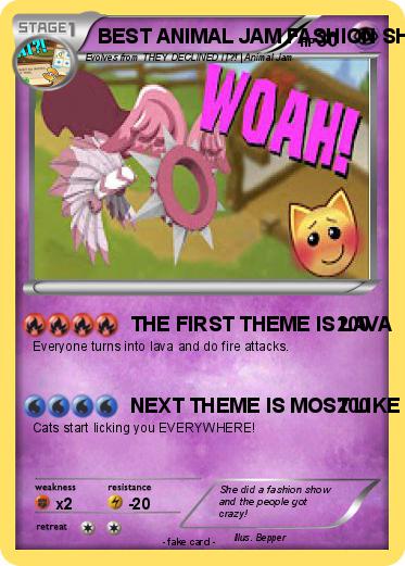 Pokemon BEST ANIMAL JAM FASHION SHOW EVER!