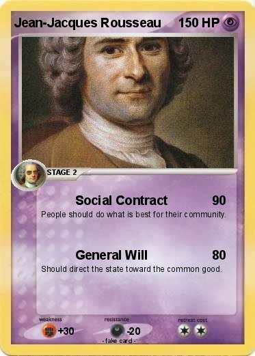 Pokemon Jean-Jacques Rousseau