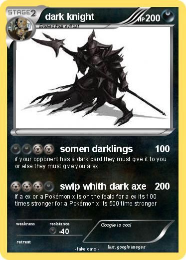 Pokemon dark knight