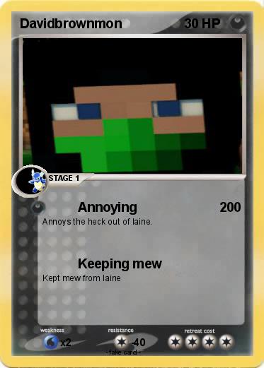 Pokemon Davidbrownmon