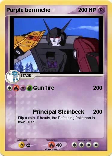 Pokemon Purple berrinche