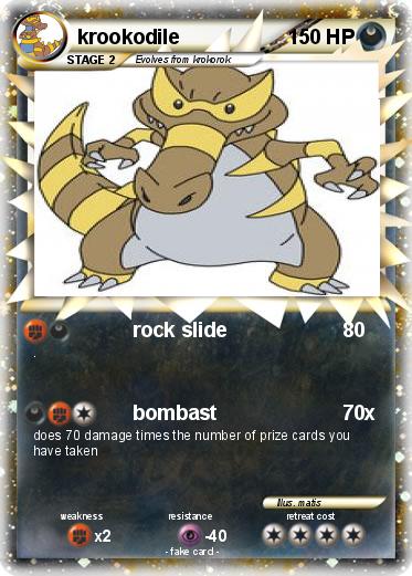 Pokemon krookodile