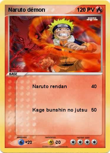Pokemon Naruto démon