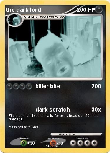 Pokemon the dark lord