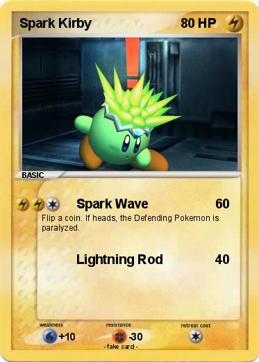 Pokemon Spark Kirby