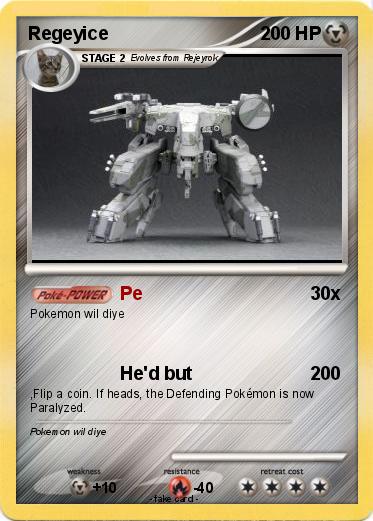 Pokemon Regeyice