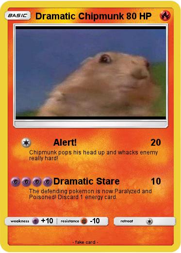 Pokemon Dramatic Chipmunk