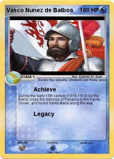 Pokemon Vasco Nunez de Balboa