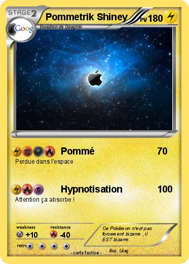 Pokemon Pommetrik Shiney