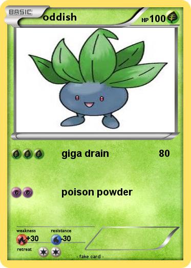 Pokemon oddish