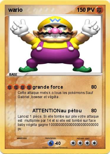 Pokemon wario