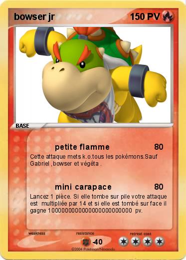 Pokemon bowser jr