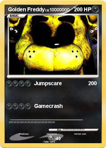 Pokemon Golden Freddy